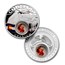 2020 1 oz Ag Treasures of the U.S. 6-Coins & 50-Coin Box (Color)