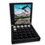 2020 1 oz Ag Treasures of the U.S. 6-Coins & 50-Coin Box (Color)