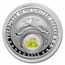 2020 1 oz Ag Treasures of the U.S. Arizona Peridot (Colorized)