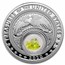 2020 1 oz Ag Treasures of the U.S. Arizona Peridot (Colorized)