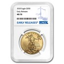 2020 1 oz American Gold Eagle MS-70 NGC (Early Releases)
