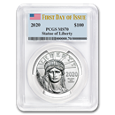 2020 1 oz Platinum American Eagle MS-70 PCGS (First Day of Issue) 2020 1 oz Platinum American Eagle MS-70 PCGS (First Day of Issue)