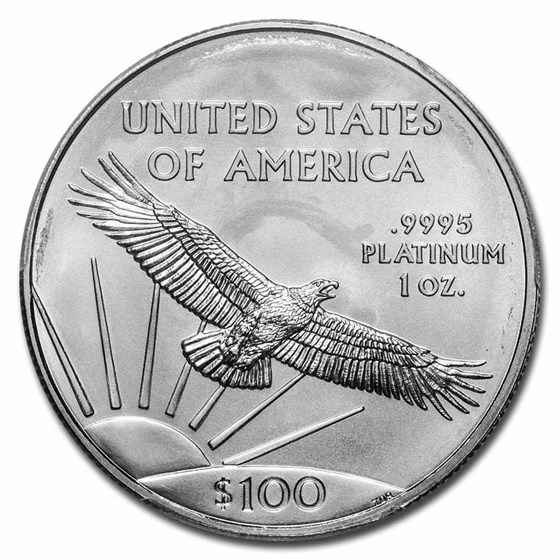 Buy 2020 1 oz Platinum Eagle MS69 PCGS (Error, Minor StrikeThru) APMEX