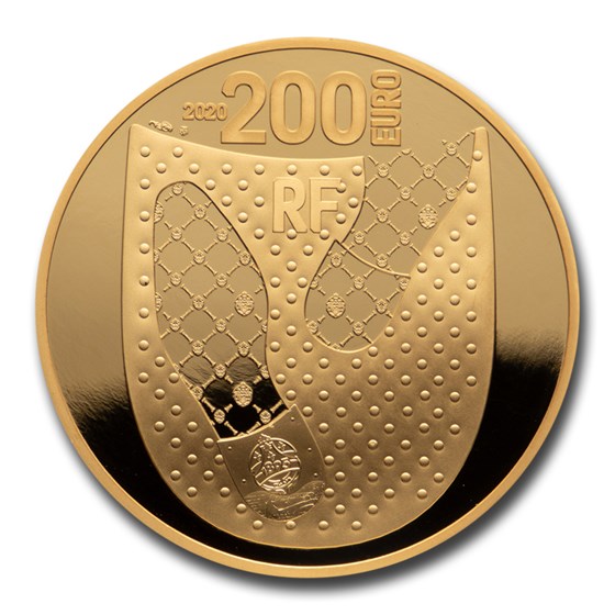 2020 1 oz Proof Gold €200 Excellence Series (Berluti)