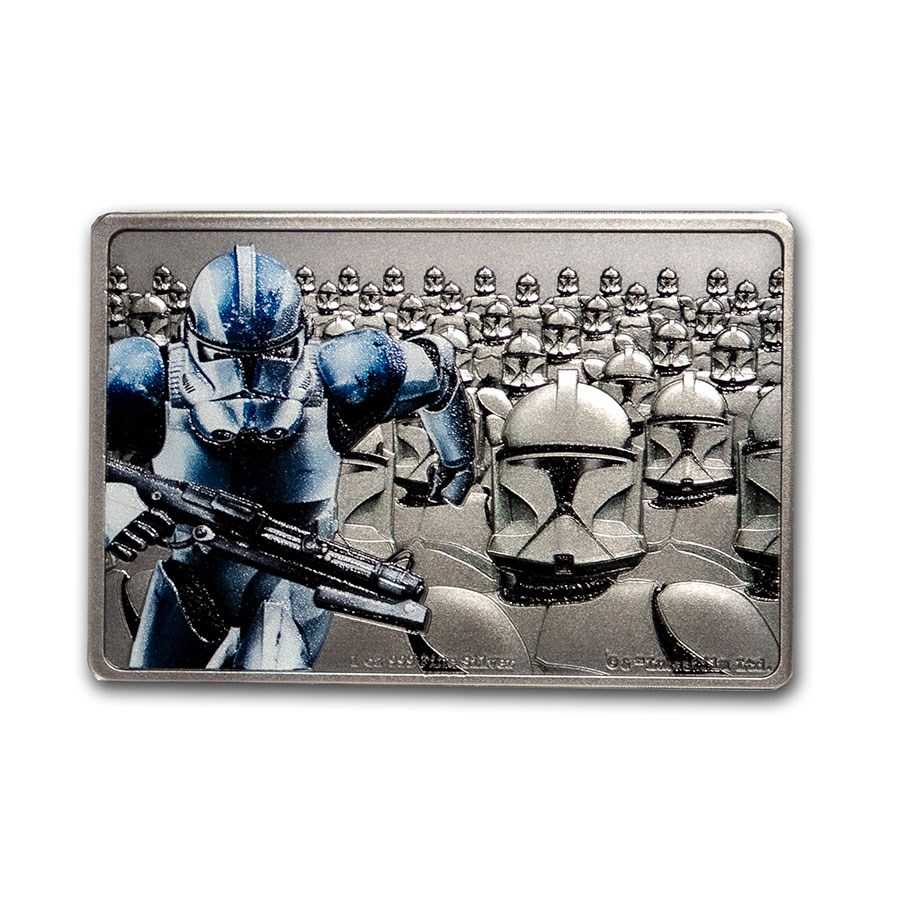 silver clone trooper