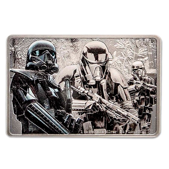 2020 1 oz Silver $2 Star Wars Guards of the Empire - DeathTrooper 2020 1 oz Silver $2 Star Wars Guards of the Empire - DeathTrooper