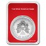 2020 1 oz Silver American Eagle - Merry Christmas (Red Card)