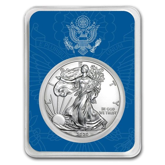 2020 1 oz Silver American Eagle - United States Seal 2020 1 oz Silver American Eagle - United States Seal