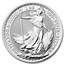 2020 1 oz Silver Britannia (25-Coin MintDirect® Tube)