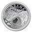2020 1 oz Silver Treasures of the U.S. Alabama Meteorite(Box&COA)