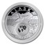 2020 1 oz Silver Treasures of the U.S. Alaska Whale Bone(Box/COA)