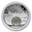 2020 1 oz Silver Treasures of the U.S. Arizona Peridot (Box&COA)