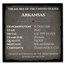 2020 1 oz Silver Treasures of the U.S. Arkansas Diamonds