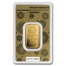 2020 10 gram Gold Bar - Argor-Heraeus Year of the Rat (In Assay)