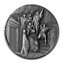 2020 2 oz Silver Coin - Biblical Series (Resurrection of Lazarus)