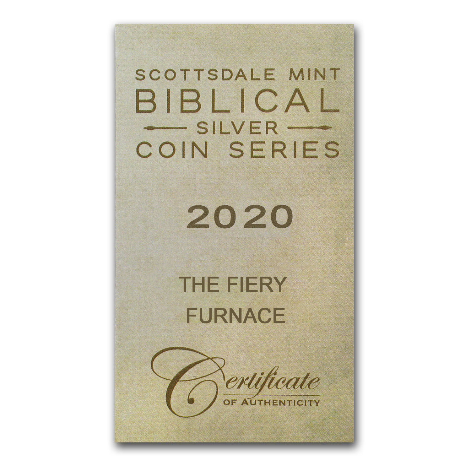 Buy 2020 2 oz Silver Coin - Biblical Series (The Fiery Furnace