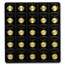 2020 25x 1 gram Gold Maple Leafs Maplegram25™ (In Assay Sleeve)