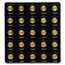 2020 25x 1 gram Gold Maple Leafs Maplegram25™ (In Assay Sleeve)