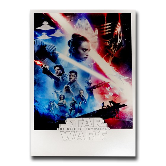 2020 35 gram Silver $2 Star Wars The Rise of Skywalker 2020 35 gram Silver $2 Star Wars The Rise of Skywalker
