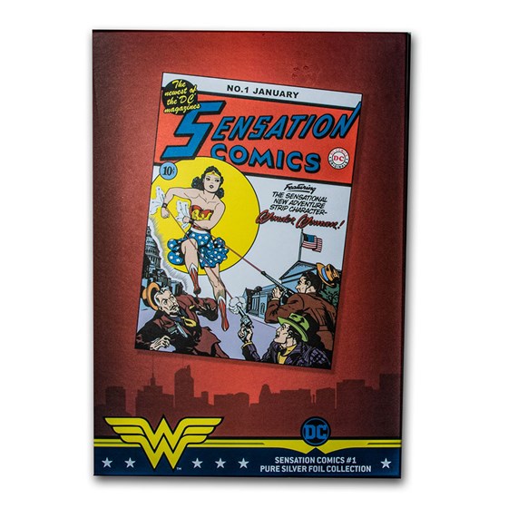 2020 35 gram Silver DC Sensation Comics Issue #1 - Wonder Woman 2020 35 gram Silver DC Sensation Comics Issue #1 - Wonder Woman