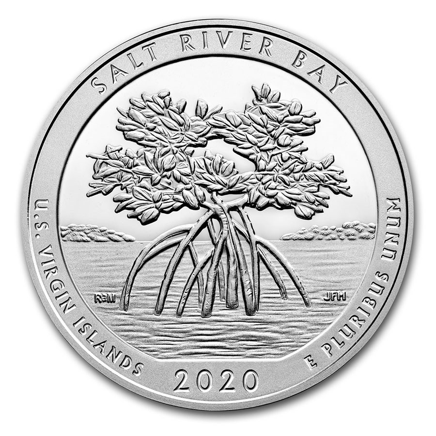 2020 5 oz Silver ATB Salt River Bay, U.S. Virgin Islands