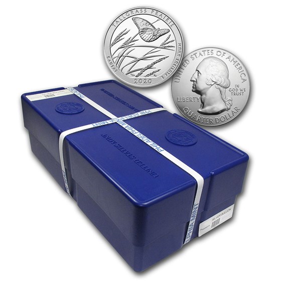 2020 5 oz Silver ATB Tallgrass Prairie Nat'l Pres. (Sealed Box) 2020 5 oz Silver ATB Tallgrass Prairie Nat'l Pres. (Sealed Box)