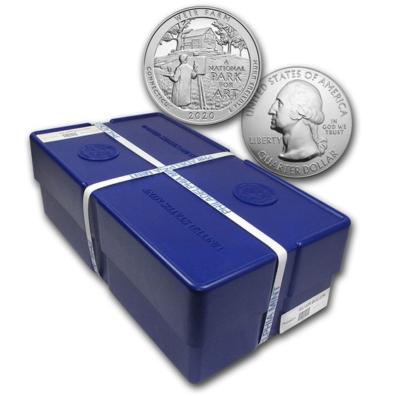 2020 5 oz Silver ATB Weir Farm, CT (Sealed Box) 2020 5 oz Silver ATB Weir Farm, CT (Sealed Box)