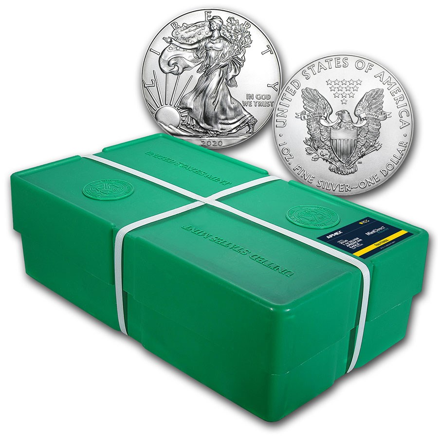 2020 500-Coin Silver Eagle Monster Box (MD Premier + PCGS FS)