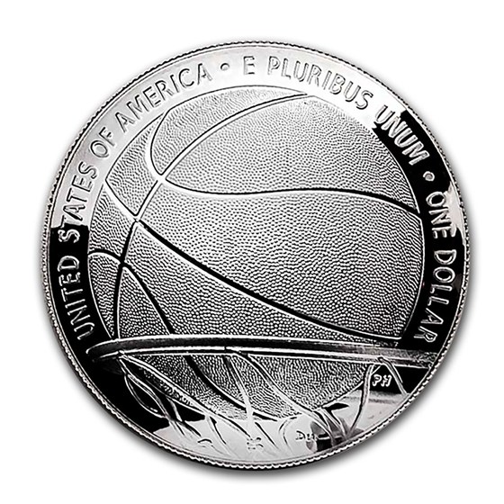 Buy 2020 American Silver 60th Anniversary of Basketball Coin/Bar Set ...