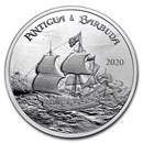 2020 Antigua & Barbuda 1 oz Silver Rum Runner BU