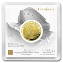 2020 Armenia 1 gram Gold 100 Dram Noah's Ark BU
