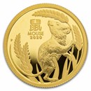 2020 AUS 1/10 oz Gold Lunar Year of the Mouse Proof (Coin Only)