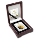 2020 AUS 1 oz Gold $100 Dolphin MS-70 PCGS (COA #2, First Day)