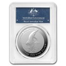 2020 AUS 1 oz Silver Spinner Dolphin MS-70 PCGS (First Day Issue)