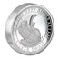 2020 AUS 5 oz Silver Swan Proof COA #1 (High Relief, w/Box & COA)