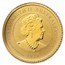 2020 Australia 1/2 gram Gold End of WWII Proof (Coin Only)