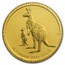 2020 Australia 1/2 Gram Gold Kangaroo Mini Roo BU (Assay Card)