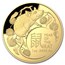 2020 Australia 1 oz Gold $100 Lunar Year of the Rat Domed Proof