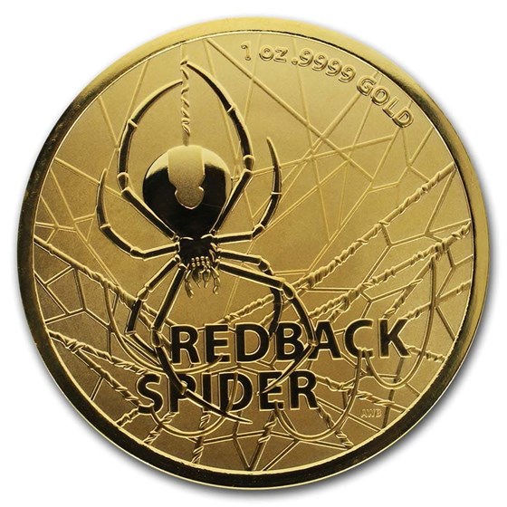 2020 Australia 1 oz Gold $100 Redback Spider BU (w/COA) 2020 Australia 1 oz Gold $100 Redback Spider BU (w/COA)