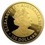 2020 Australia 1 oz Gold $100 Spinner Dolphin BU (w/Box & COA)