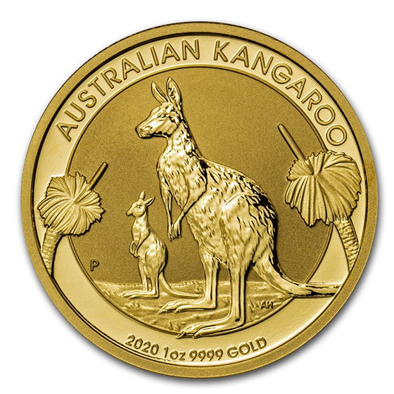 2020 Australia 1 oz Gold Kangaroo BU