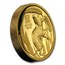 2020 Australia 1 oz Gold Lunar Mouse Proof (HR, Box & COA)
