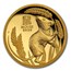 2020 Australia 1 oz Gold Lunar Mouse Proof (HR, Box & COA)