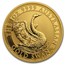 2020 Australia 1 oz Gold Swan MS-70 PCGS (FDI, Swan Label)