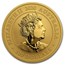 2020 Australia 1 oz Gold Swan MS-70 PCGS (FDI, Swan Label)