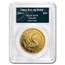 2020 Australia 1 oz Gold Swan MS-70 PCGS (FDI, Swan Label)