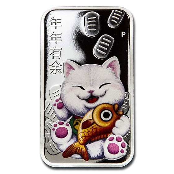 2020 Australia 1 oz Silver $1 Lucky Cat Proof 2020 Australia 1 oz Silver $1 Lucky Cat Proof
