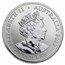 2020 Australia 1 oz Silver $1 Sumatran Tiger (Abrasions)