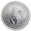 2020 Australia 1 oz Silver $1 Sumatran Tiger (Abrasions)