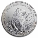 2020 Australia 1 oz Silver $1 Sumatran Tiger (Abrasions)